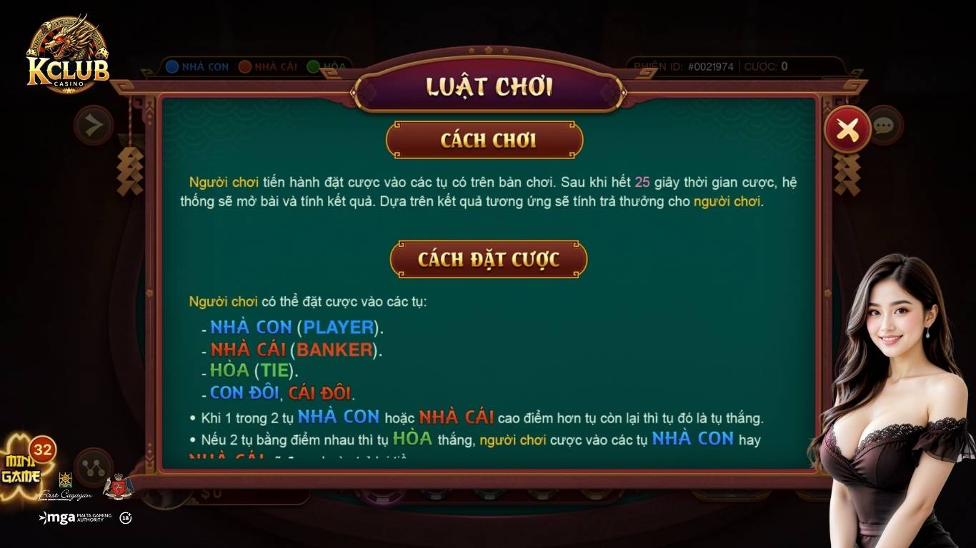 Chia sẻ cách chơi Baccarat Kclub online Chia sẻ cách chơi Baccarat Kclub online