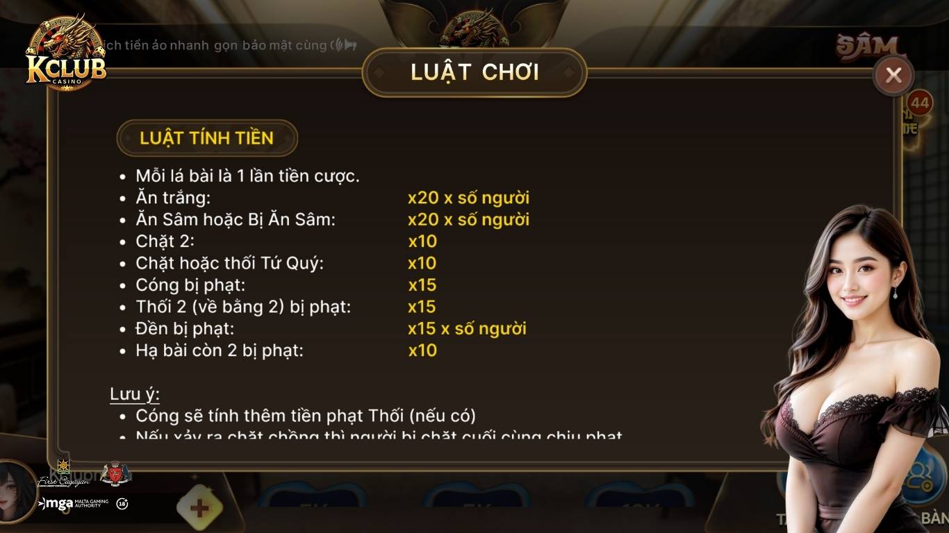 Hé hộ tips mẹo đánh game bài Sâm Lốc Kclub Hé hộ tips mẹo đánh game bài Sâm Lốc Kclub