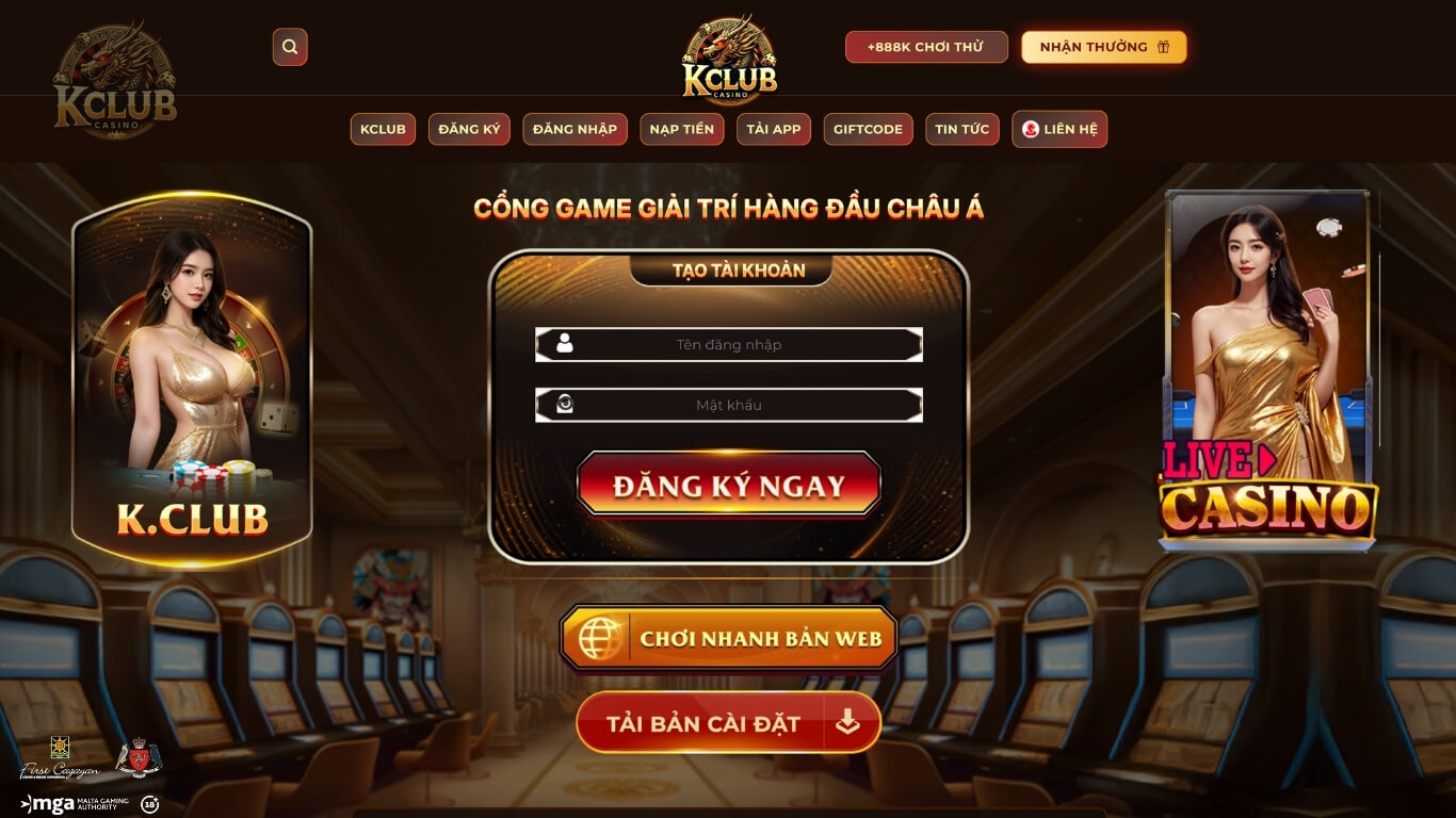 Giới thiệu tổng quan cổng game Kclub