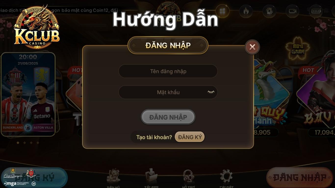 Hướng dẫn đăng nhập Kclub nhanh và bảo mật Hướng dẫn đăng nhập Kclub nhanh và bảo mật